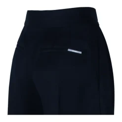 The Attico Bukser*Højtaljede plisserede bukser med brede ben Blå