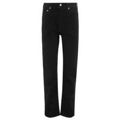 Agolde Jeans*Højtaljede Straight Leg Denim Jeans Sort