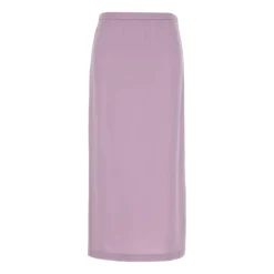 Gucci Nederdele*Højtaljet Midi Nederdel Lilla