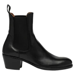 Elia Maurizi Støvler*Håndlavet Chelsea ankelstøvle i grå Sort