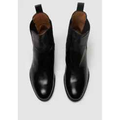 Elia Maurizi Støvler*Håndlavet Chelsea ankelstøvle i grå Sort