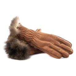 Restelli Guanti Handsker*Håndlavet Italiensk Brandy Ski Handsker Brun