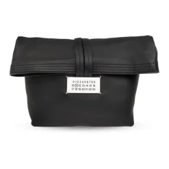 Maison Margiela Clutch*Håndtaske med Logo Sort