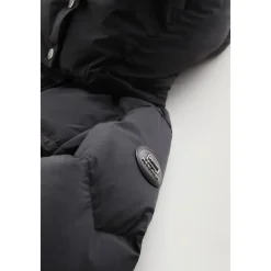 Woolrich Frakker*Hollow Lang Parka med Street Style Detaljer Sort