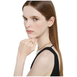 Gucci Smykker*Horsebit Ring i t d Gul