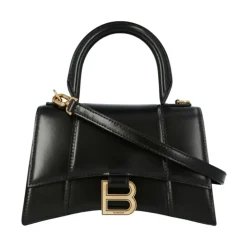 Balenciaga Håndtasker*Hourglass XS Håndtaske Sort