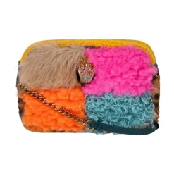 Kurt Geiger Skuldertasker*Hoxton Fur Crossbody Taske Multifarvet
