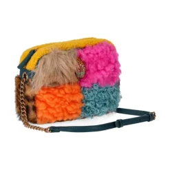 Kurt Geiger Skuldertasker*Hoxton Fur Crossbody Taske Multifarvet