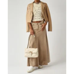 PINKO Nederdele*Hurghada Skirt Beige