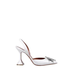 Amina Muaddi Pumps|Stiletter*Pump - 95 MM Hvid