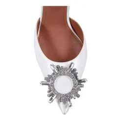 Amina Muaddi Pumps|Stiletter*Pump - 95 MM Hvid