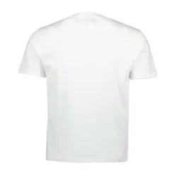 Ami Paris T-Shirts*e Bomuld T-shirts og Polos Hvid