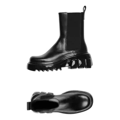 Stine Goya Chelsea Boots*Hybrid Space Wedge Støvler Sort