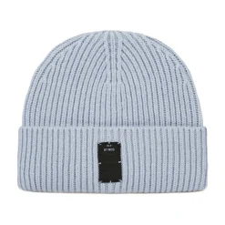 Alexander McQueen Huer & Kasketter*Ic0 Logo Uld Beanie Lilla