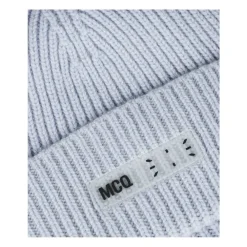 Alexander McQueen Huer & Kasketter*Ic0 Logo Uld Beanie Lilla