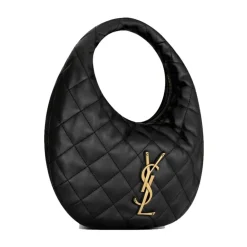 Saint Laurent Håndtasker*Icarino Quilted Handbag Sort