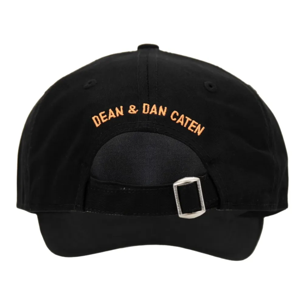 Dsquared2 Huer & Kasketter*Ikon Baseballkasket med spænde lukning Sort