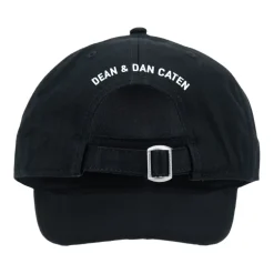 Dsquared2 Huer & Kasketter*Ikonisk baseballkasket med spænde Sort