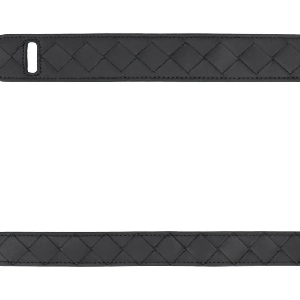 Bottega Veneta Bælter*Intrecciato Bælte Sort