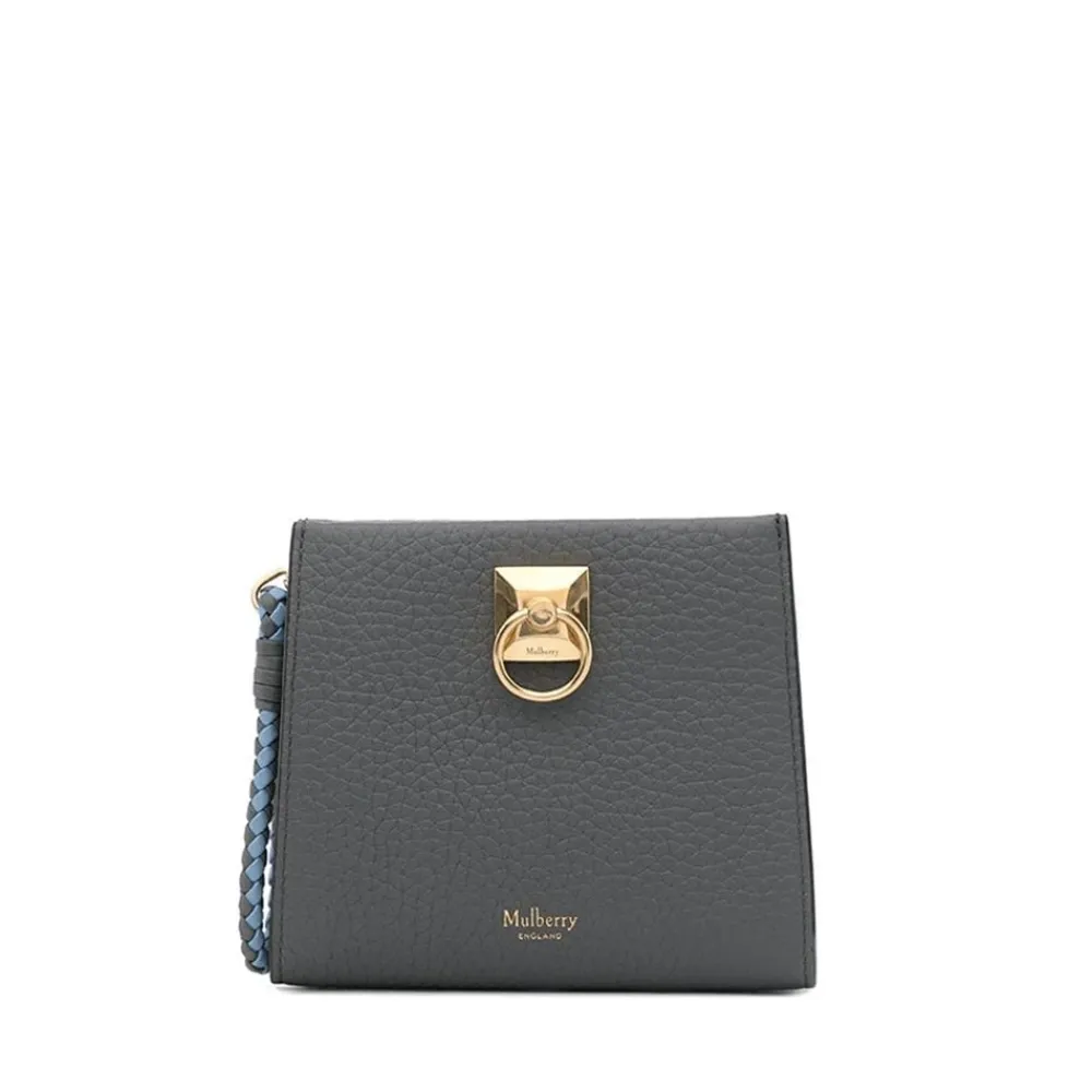 Mulberry Clutch*Iris Coin Zip Around Clutch Grå