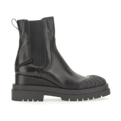 Premiata Chelsea Boots*Italienske Gaucho-støvler i læder Sort