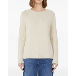 Weekend Max Mara Striktrøjer & Sweatere*Ivory Sweaters til Weekendstil Beige