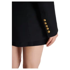 Balmain Jakker*Jakke med snøreliv og 2 knapper Sort