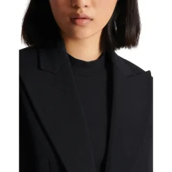 Balmain Jakker*Jakke med snøreliv og 2 knapper Sort