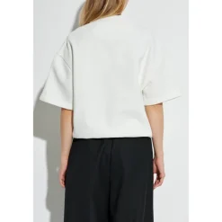 Anine Bing T-Shirts*Jay Kortærmet T-shirt Hvid