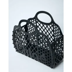 Chloé Håndtasker*Jelly Tote Taske med Logo Motif Sort