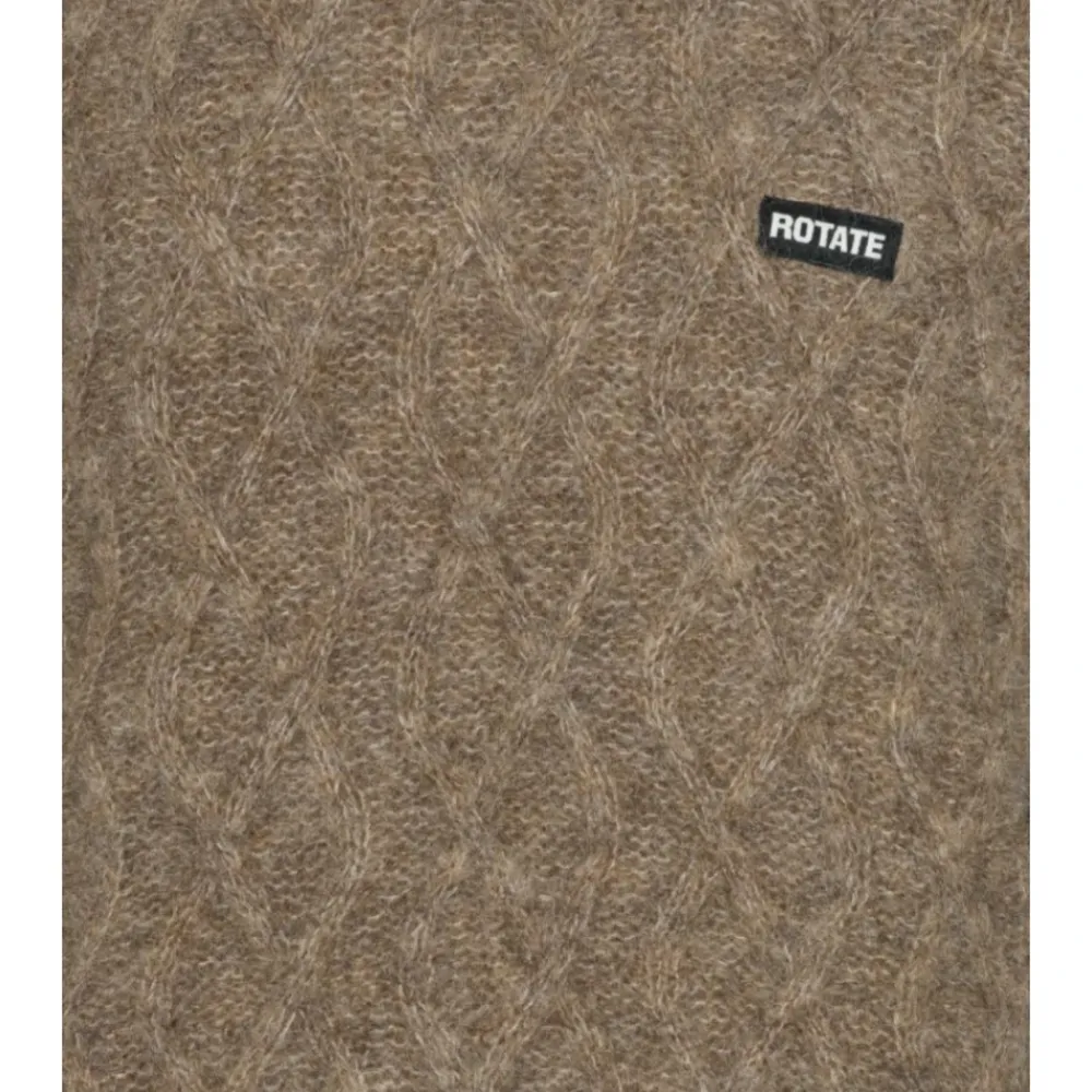 ROTATE Birger Christensen Striktrøjer & Sweatere*Jersey de punto esponjoso Beige