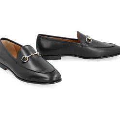 Gucci Loafers*Jordaan Læder Loafers Sort