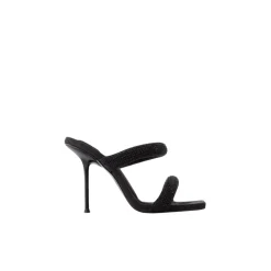 Alexander Wang Stiletter*Julie Crystal Sandaler med Hæl Sort