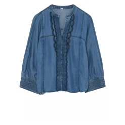 Gustav Bluser & Skjorter*Kaisa Bluse Blå