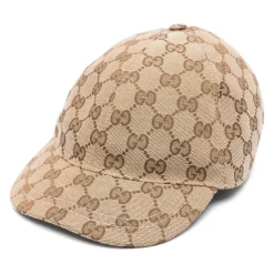 Gucci Huer & Kasketter*Kakao Hat til Stilfuldt Look Beige