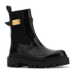 Versace Chelsea Boots*Kalvelæder Støvletter Sort