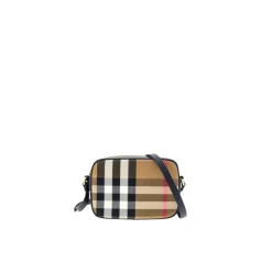Burberry Skuldertasker*Kamerataske med ternet print Multifarvet