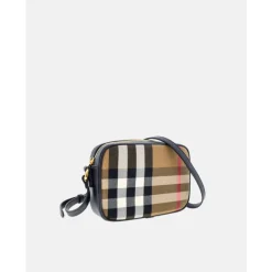 Burberry Skuldertasker*Kamerataske med ternet print Multifarvet