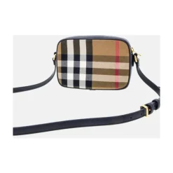 Burberry Skuldertasker*Kamerataske med ternet print Multifarvet