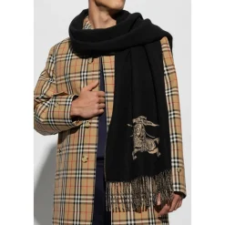 Burberry Tørklæder*Kashmir tørklæde Sort