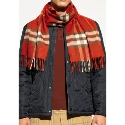 Burberry Tørklæder*Kashmir tørklæde Rød
