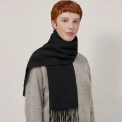 Mulberry Tørklæder*Kashmir Tørklæde, Sort