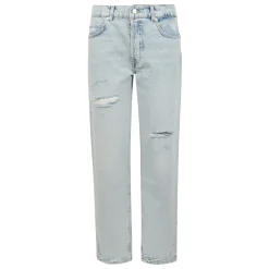 Anine Bing Jeans*Kate Straight Leg Jeans Blå
