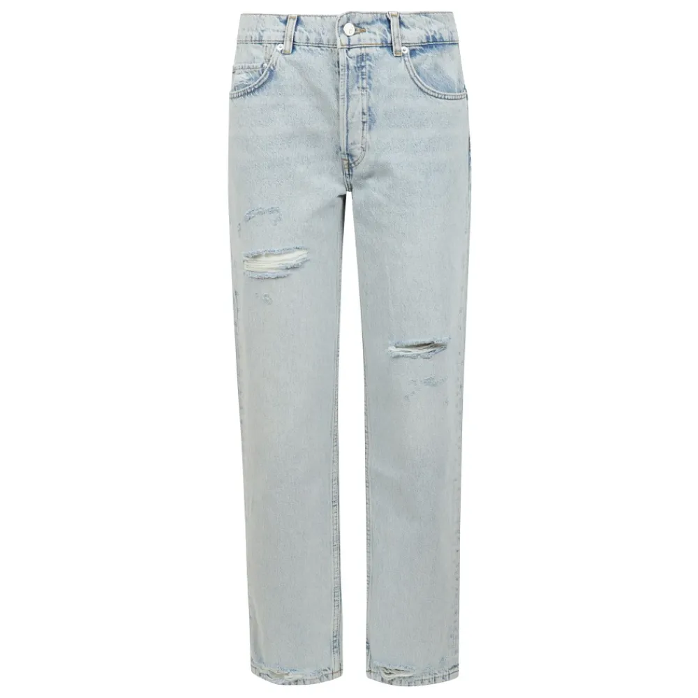 Anine Bing Jeans*Kate Straight Leg Jeans Blå