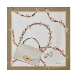 Mulberry Tørklæder*Kæde Firkantet Silketørklæde Taske Multifarvet