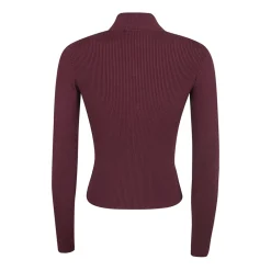 Self Portrait Striktrøjer & Sweatere*Keyhole Strik Top Lilla