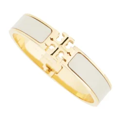 Tory Burch Smykker*Kira Enamel Bracelet Hvid