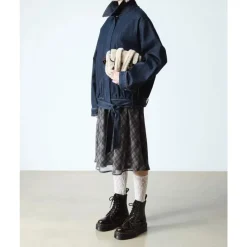 Dr. Martens Støvler*Kirsebær Arcadia Jadon Læderstøvle Rød