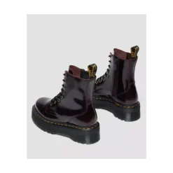 Dr. Martens Støvler*Kirsebær Arcadia Jadon Læderstøvle Rød
