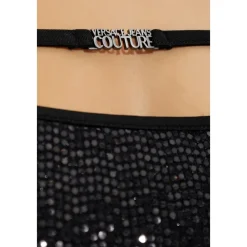 Versace Jeans Couture Kjoler*Kjole med skinnende palietter Sort